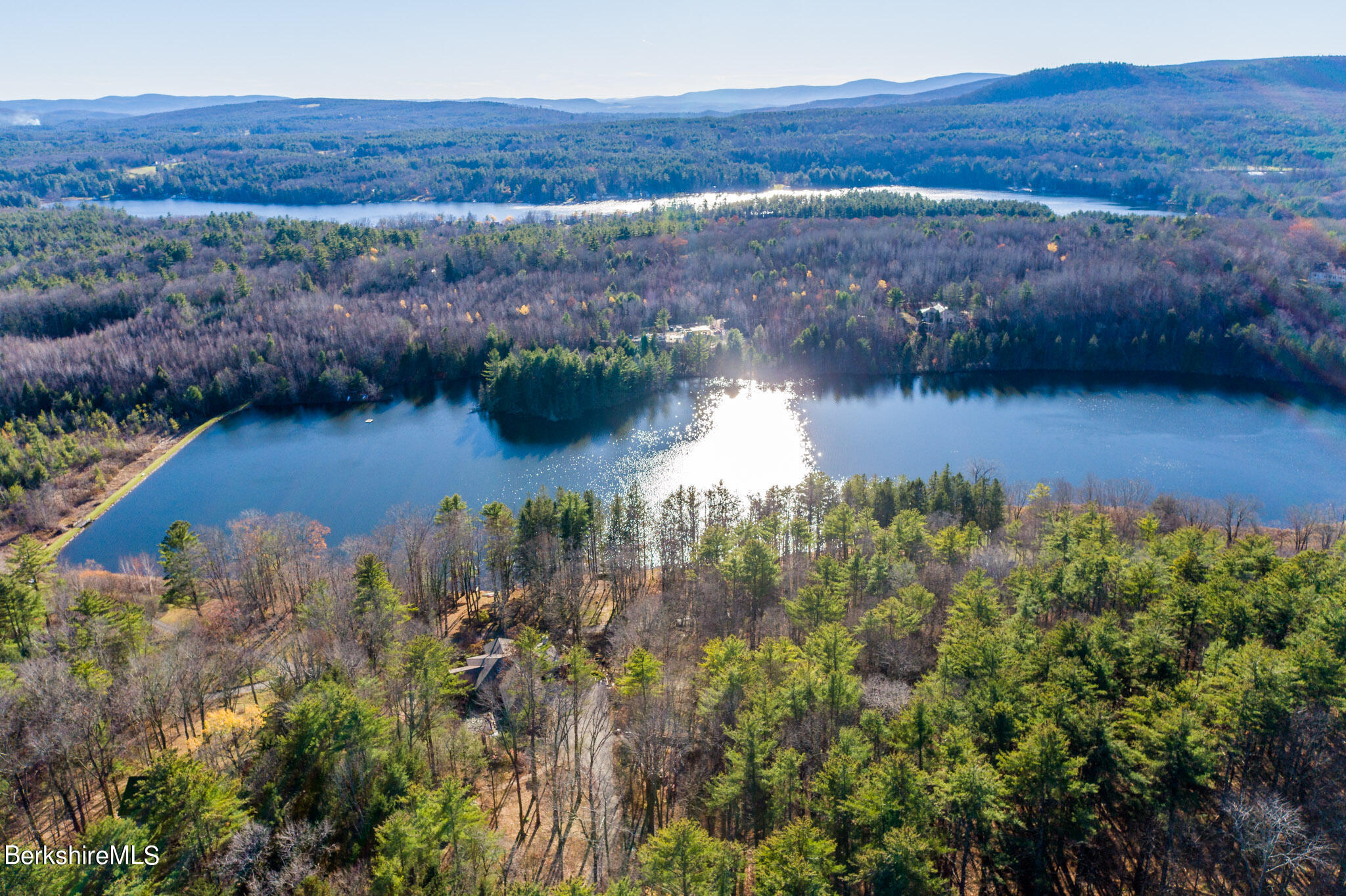 140 Main Road Monterey, MA 01230 - Photo 2 of 48 a view of lake with mountain