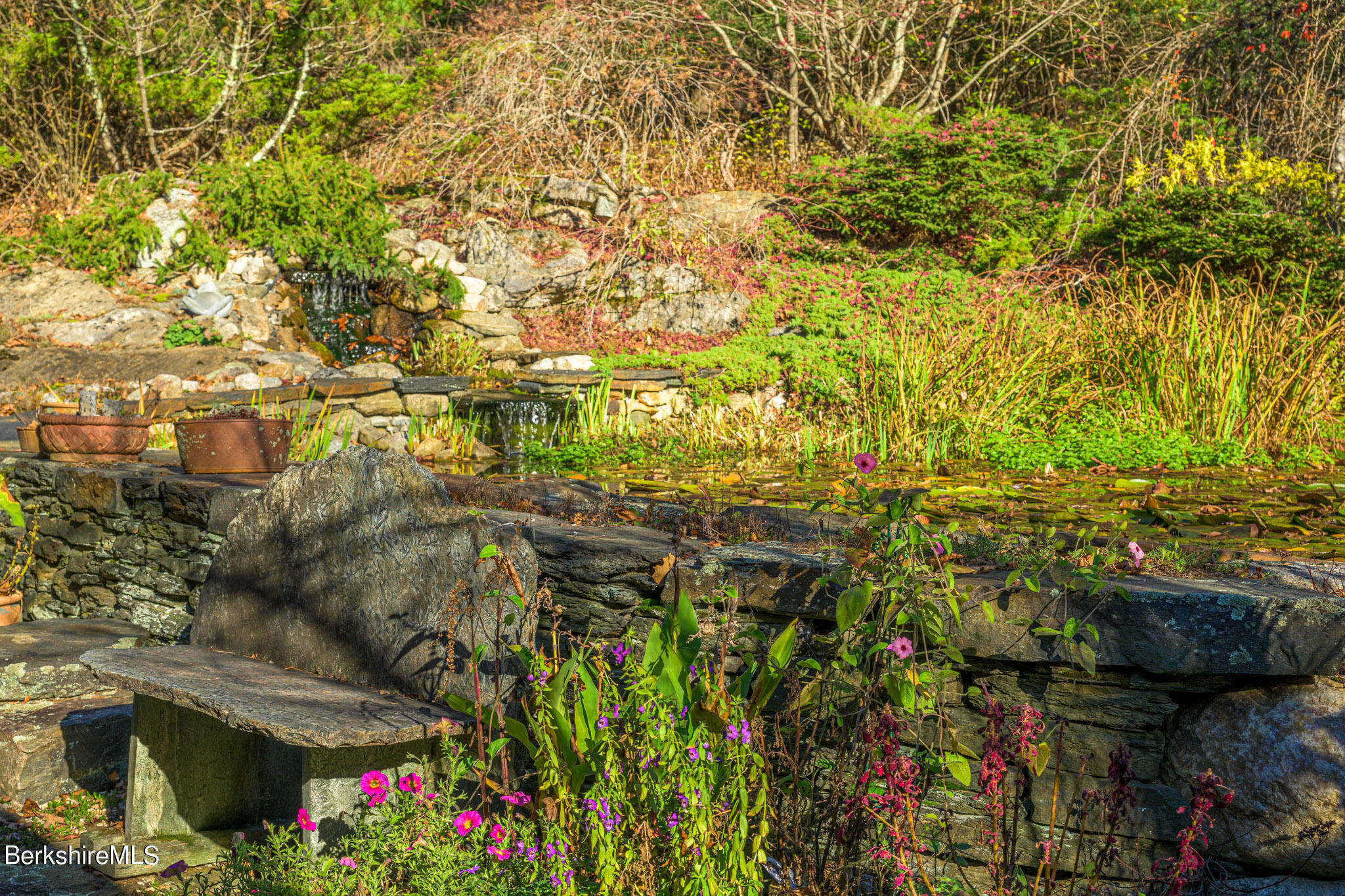 140 Main Road Monterey, MA 01230 - Photo 24 of 48 a view of a garden