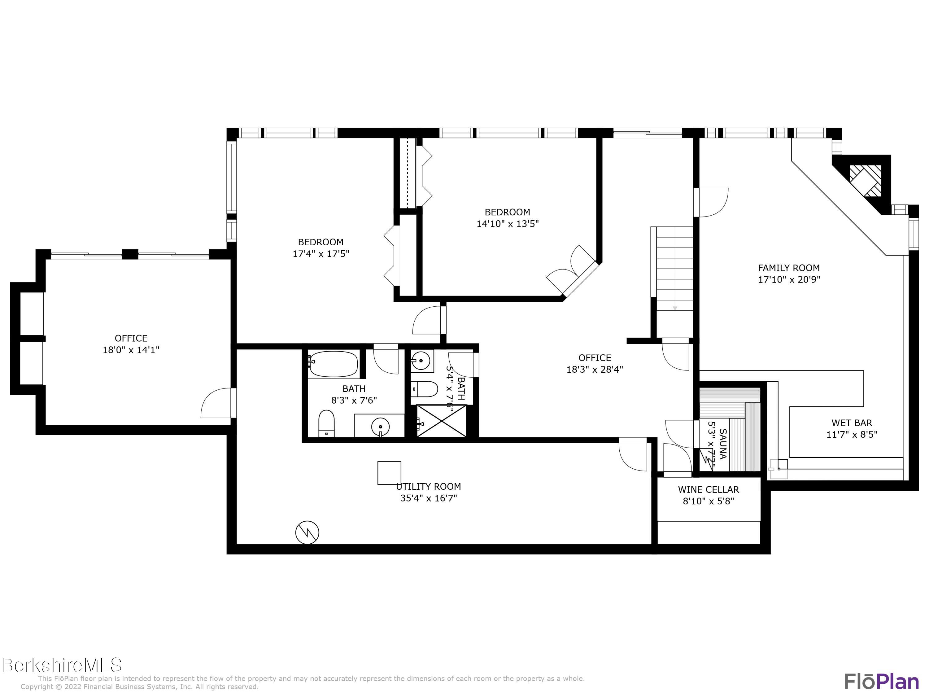140 Main Road Monterey, MA 01230 - Photo 5 of 48 a picture of a floor plan