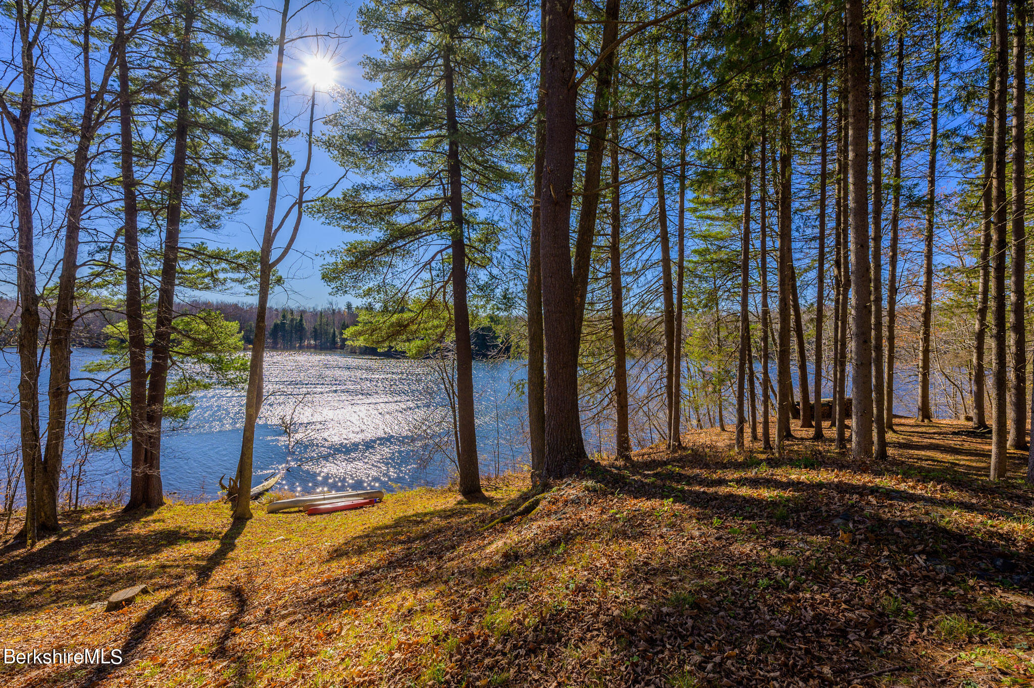 140 Main Road Monterey, MA 01230 - Photo 7 of 48 a view of a backyard of the house