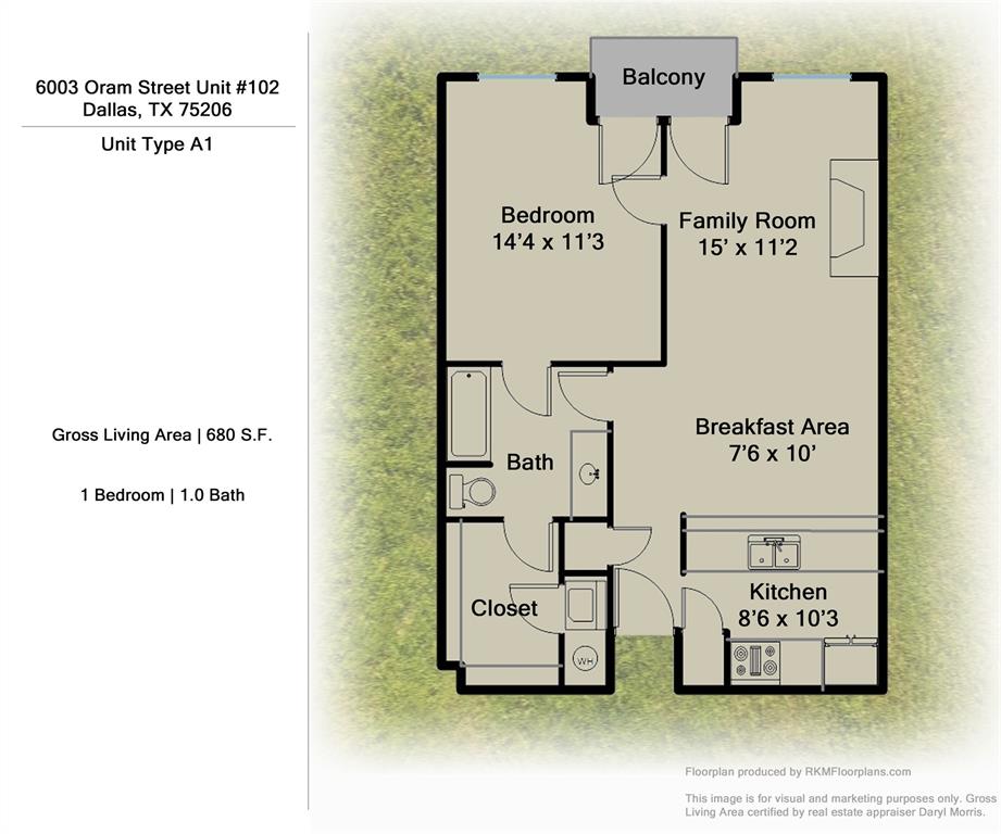 6003 Oram Street, Unit 107 Dallas, TX 75206 - Photo 21 of 23