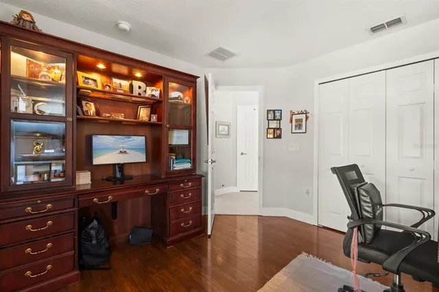 a room with furniture and window