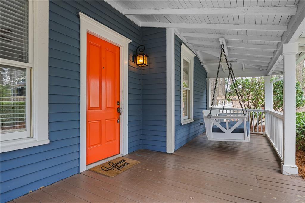2891 Macaw Street Northwest Atlanta, GA 30318 - Photo 2 of 26 a view of porch with seating space