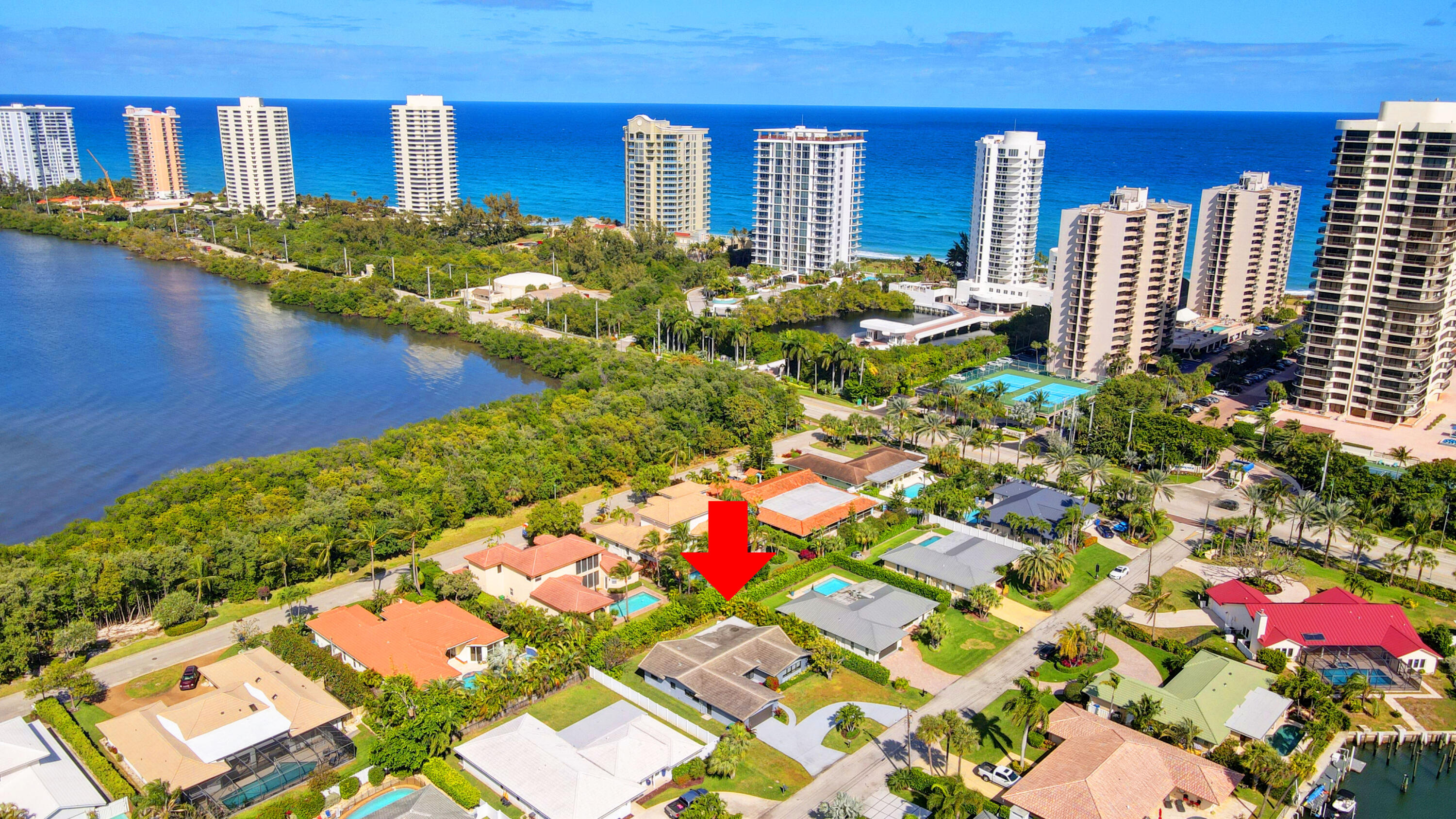 1230 Gulfstream Way Singer Island, FL 33404 - Photo 36 of 40 CITY & OCEAN VIEW