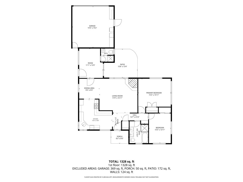 10006 Van Ruiten Street Bellflower, CA 90706 - Photo 41 of 41 2D Floor Plan