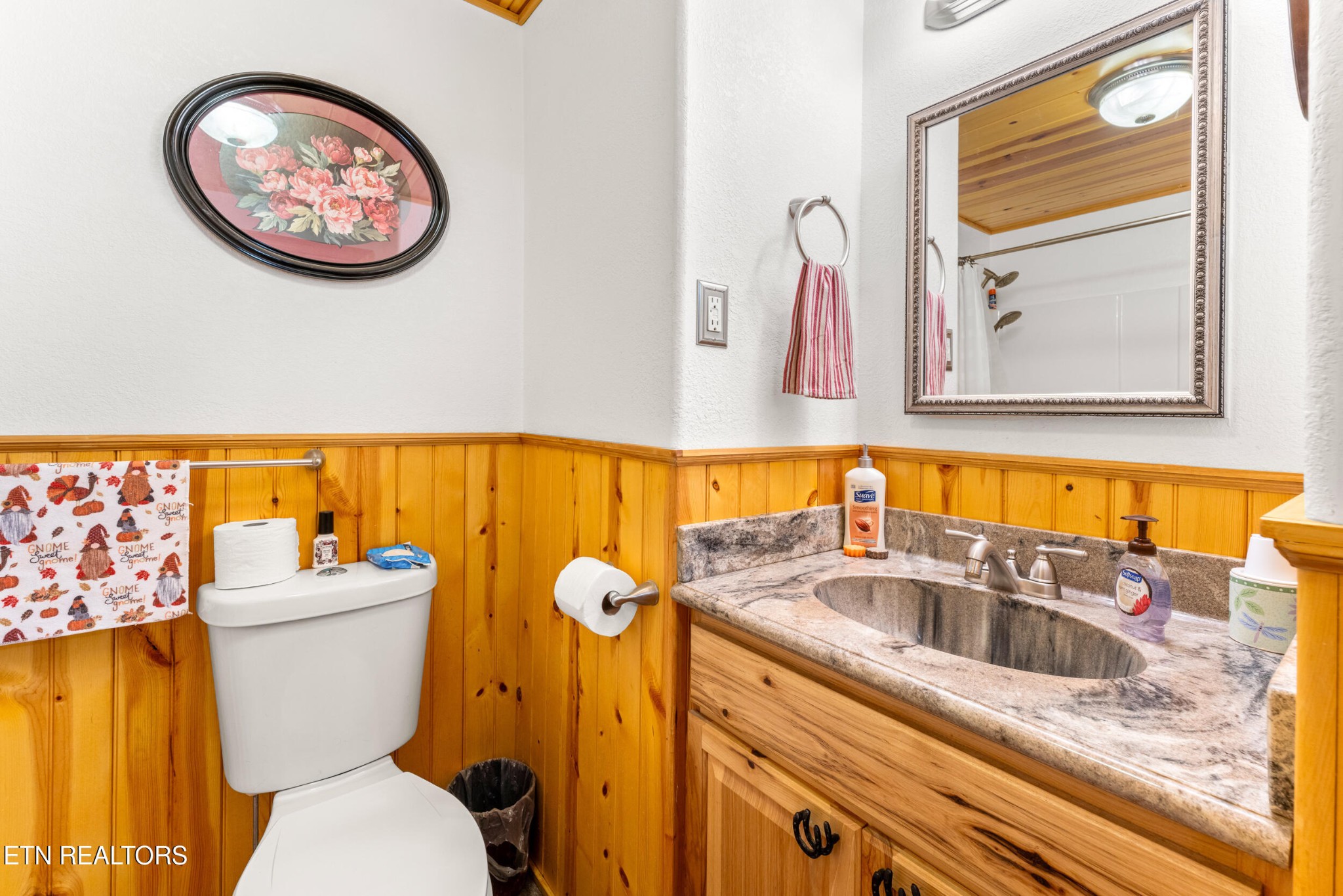 228 Pattie Gap Road Philadelphia, TN 37846 - Photo 24 of 57 a bathroom with a sink mirror vanity and toilet