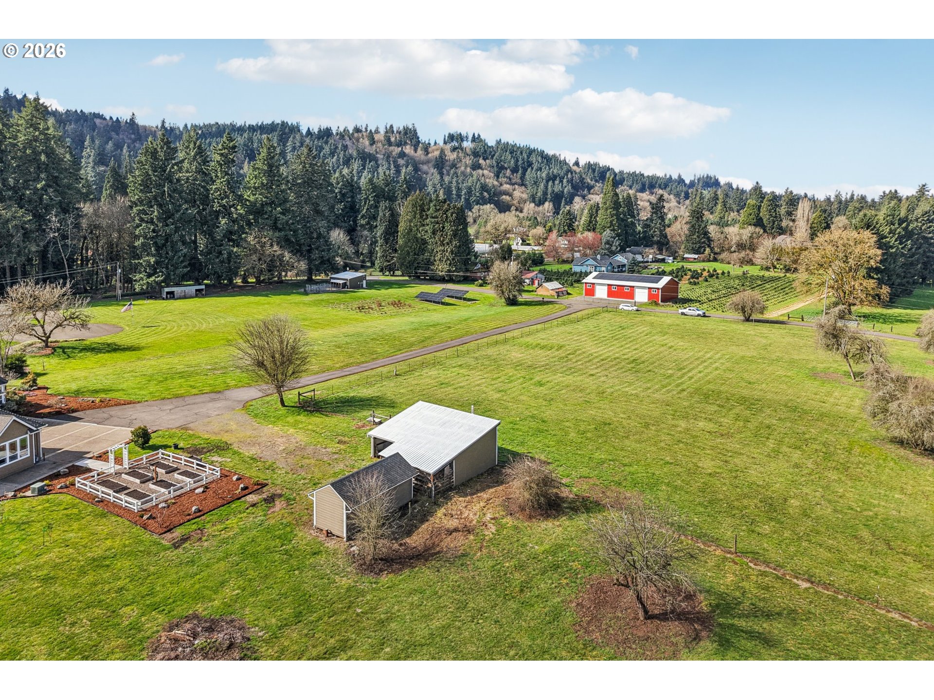 23044 Southwest Ulsky Road West Linn, OR 97068 - Photo 43 of 48 a view of a house with a big yard