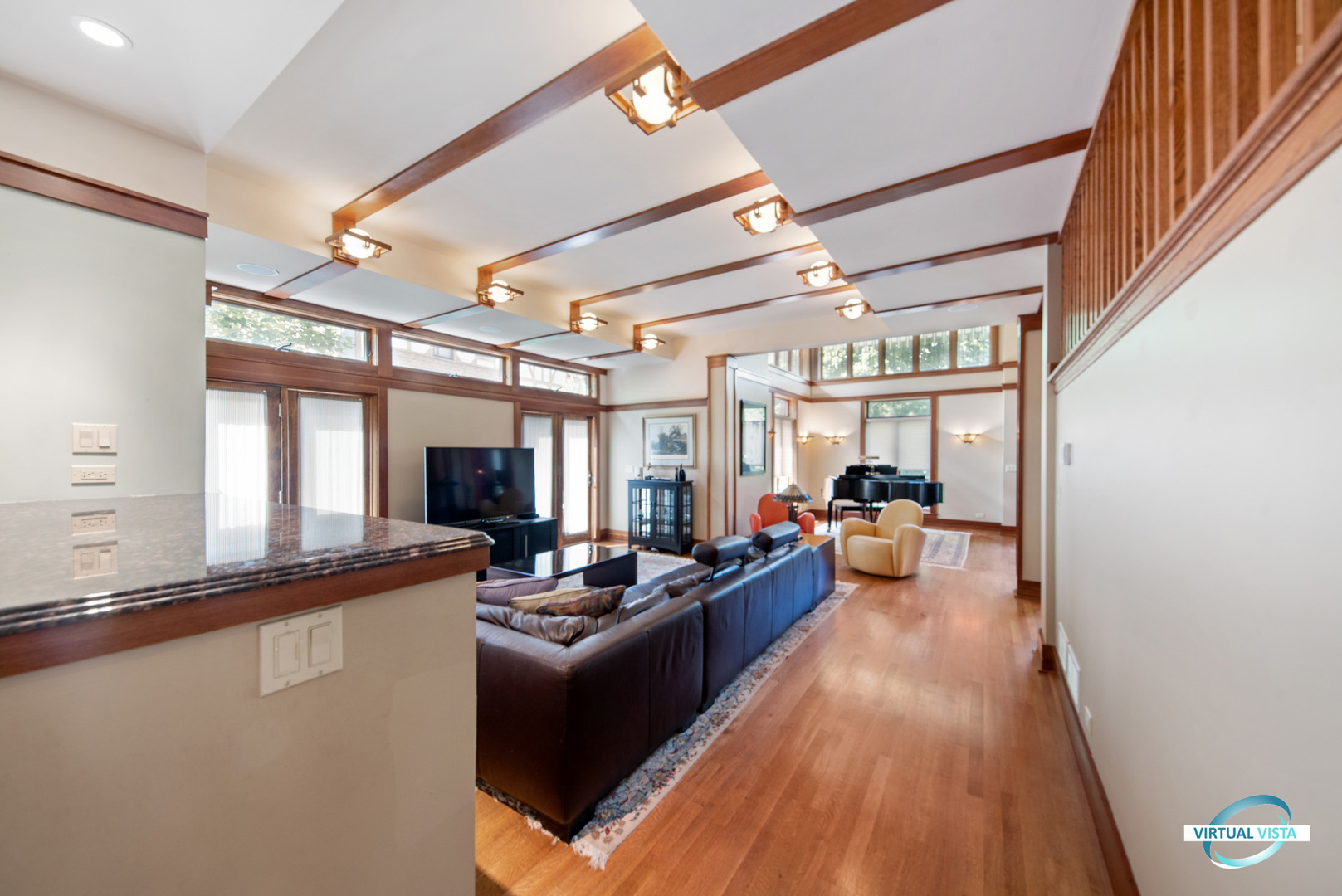 37 Longcommon Road Riverside, IL 60546 - Photo 11 of 34 a living room with furniture and a flat screen tv