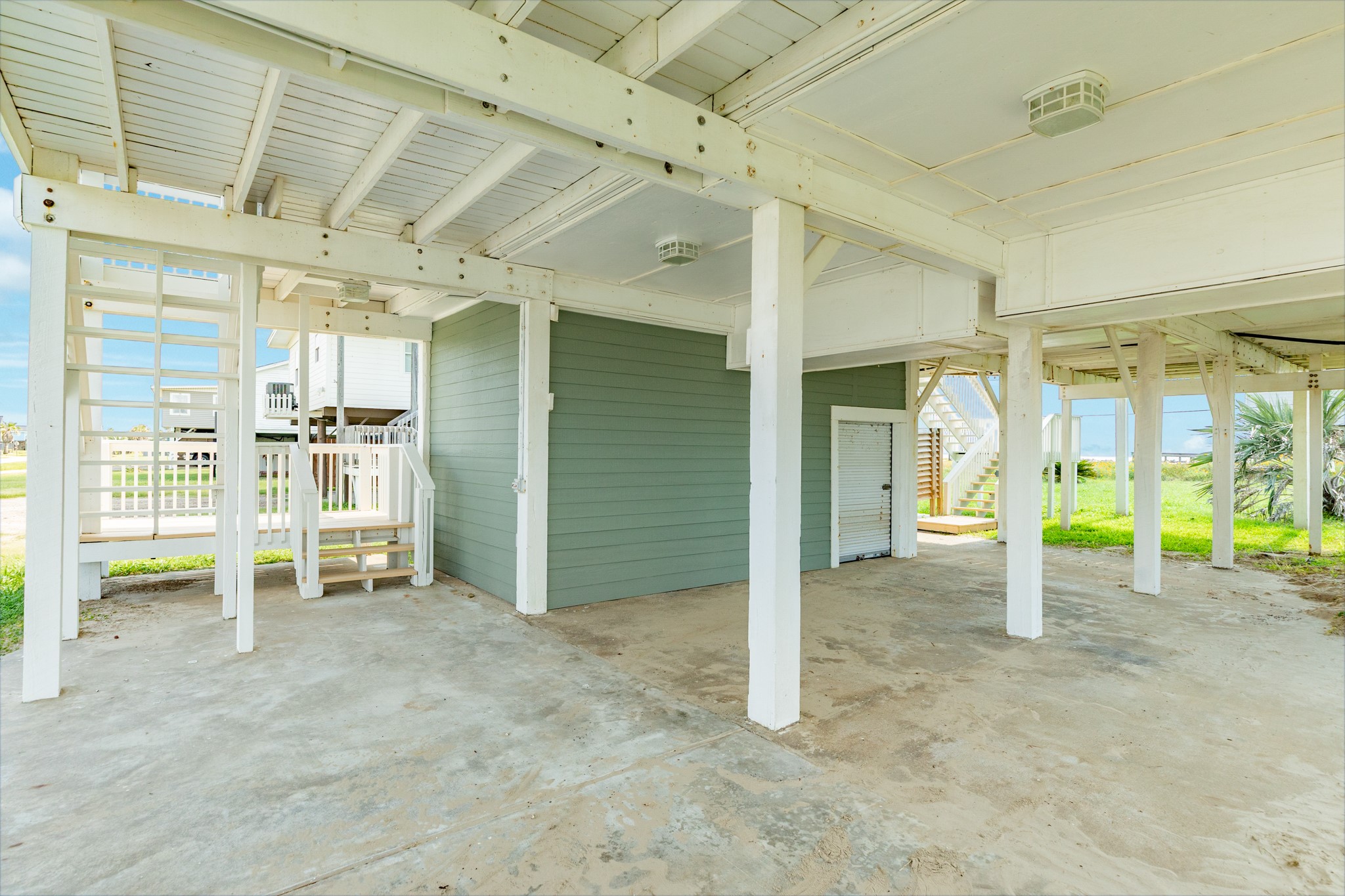 805 Seashell Drive Surfside Beach, TX 77541 - Photo 21 of 25 2 car carport and storage shed