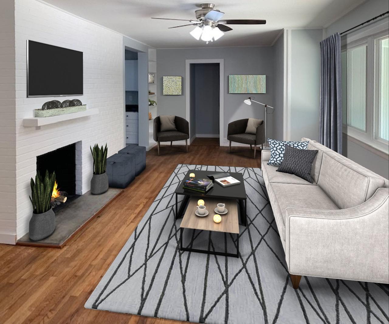 112 Underwood Road Oak Ridge, TN 37830 - Photo 5 of 40 LIVING ROOM VIRTUALLY STAGED