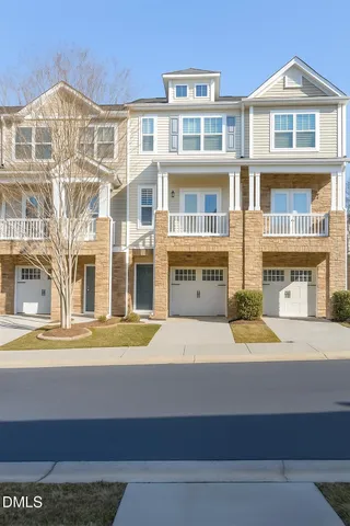 a front view of a building