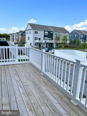 a view of city from a balcony