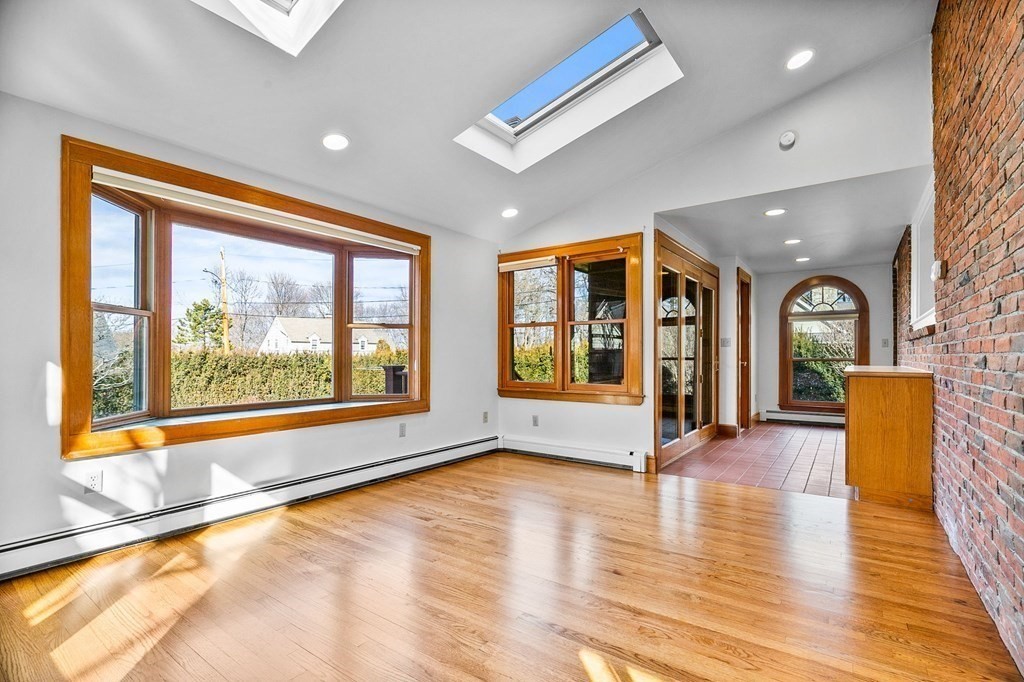 8 Parker Road Winchester, MA 01890 - Photo 13 of 37 a view of an entryway with wooden floors and door
