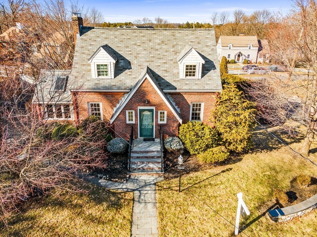 8 Parker Road Winchester, MA 01890 - Photo 31 of 37 a view of a house with a yard