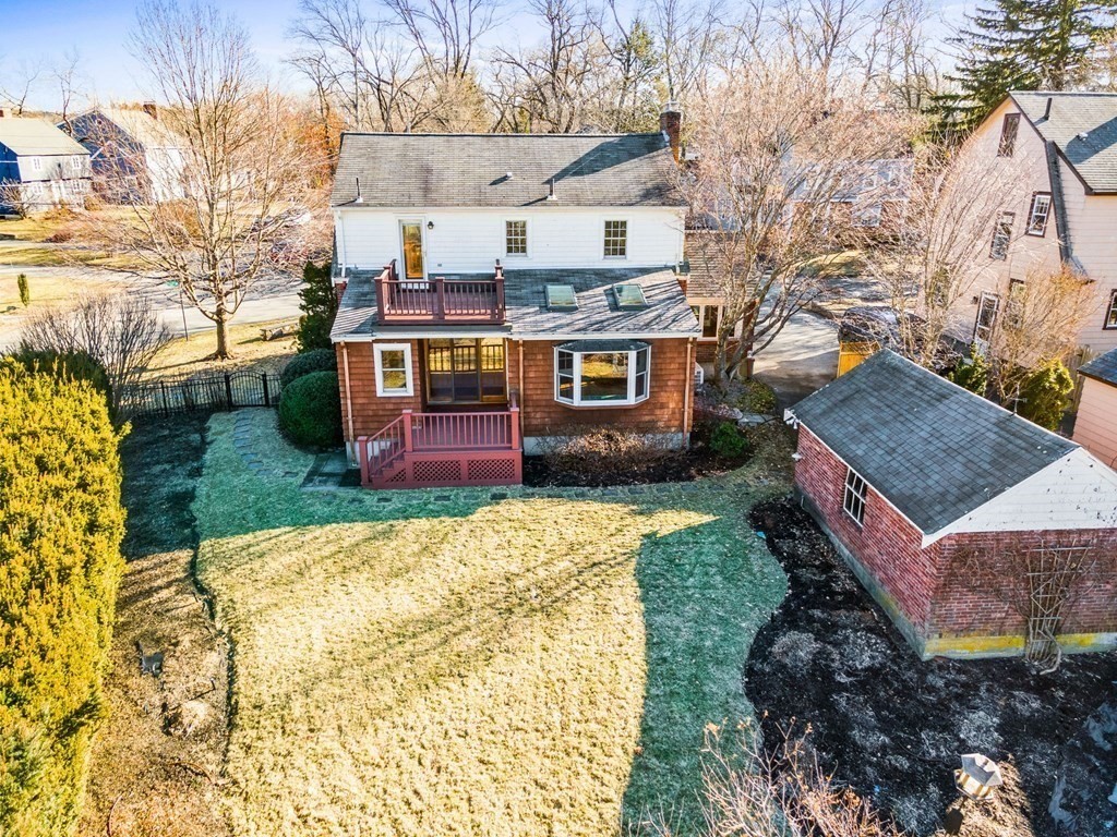 8 Parker Road Winchester, MA 01890 - Photo 34 of 37 a view of a house with a yard