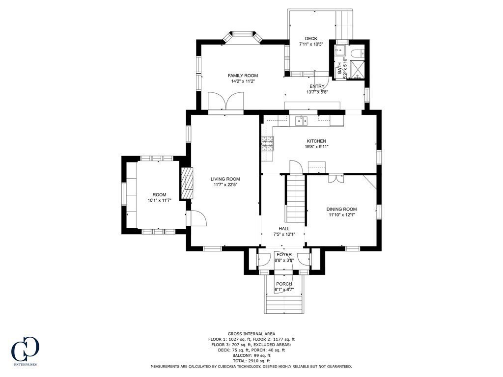 8 Parker Road Winchester, MA 01890 - Photo 36 of 37 a picture of floor plan
