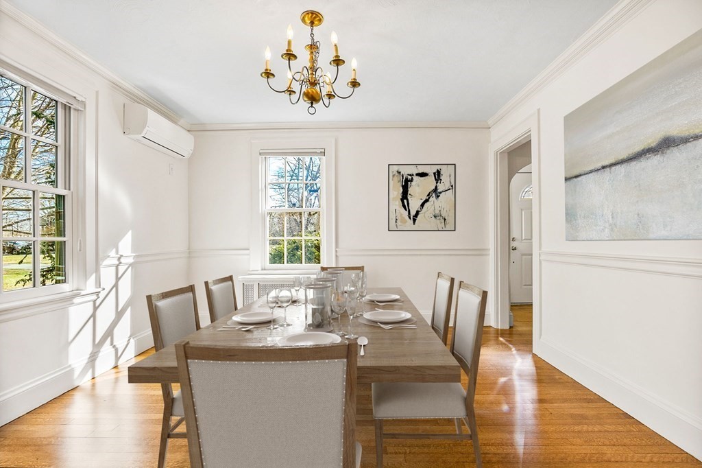 8 Parker Road Winchester, MA 01890 - Photo 5 of 37 a dining room with furniture and window