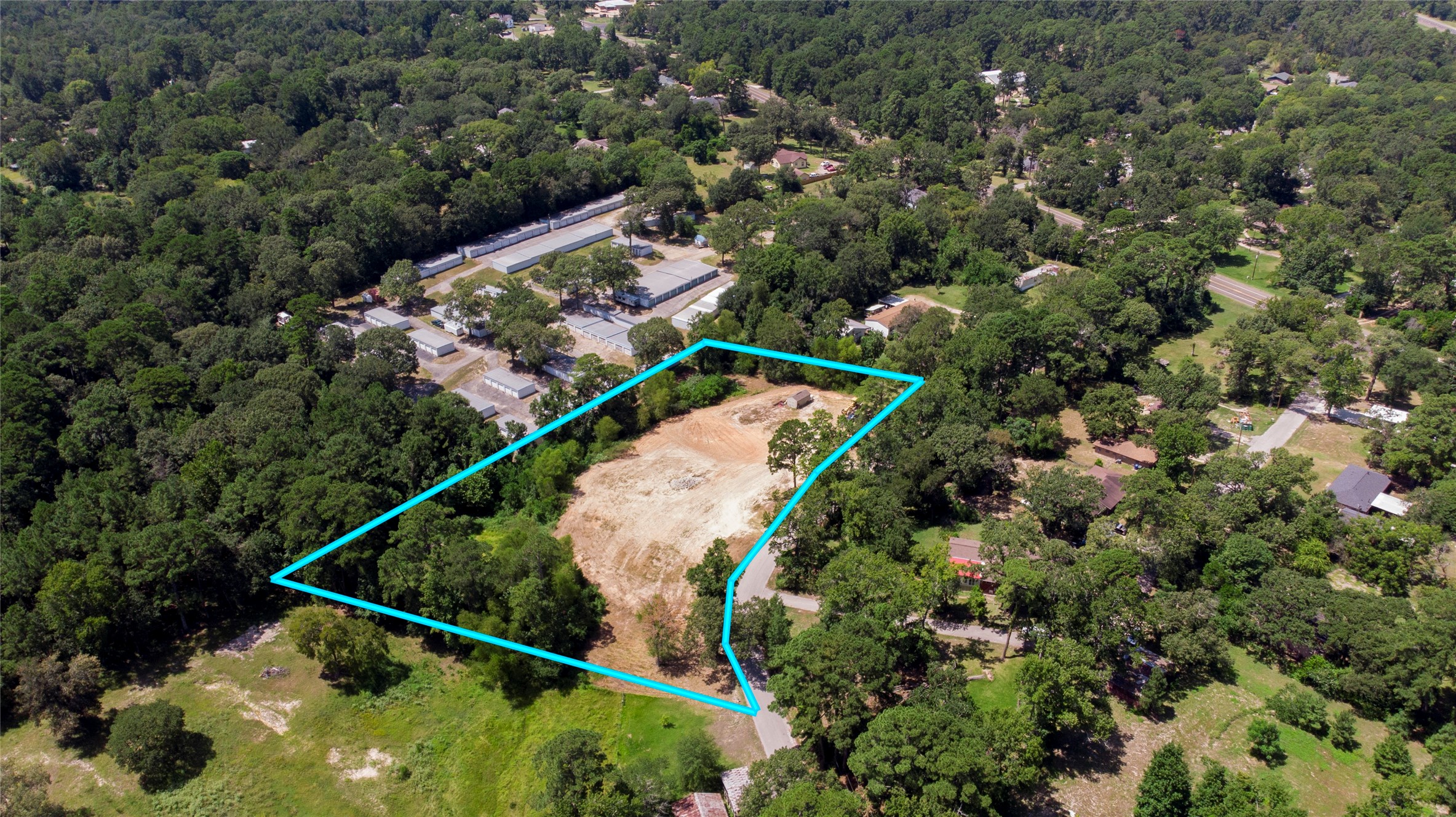 110 Allen Road Huntsville, TX 77320 - Photo 12 of 20 an aerial view of a house