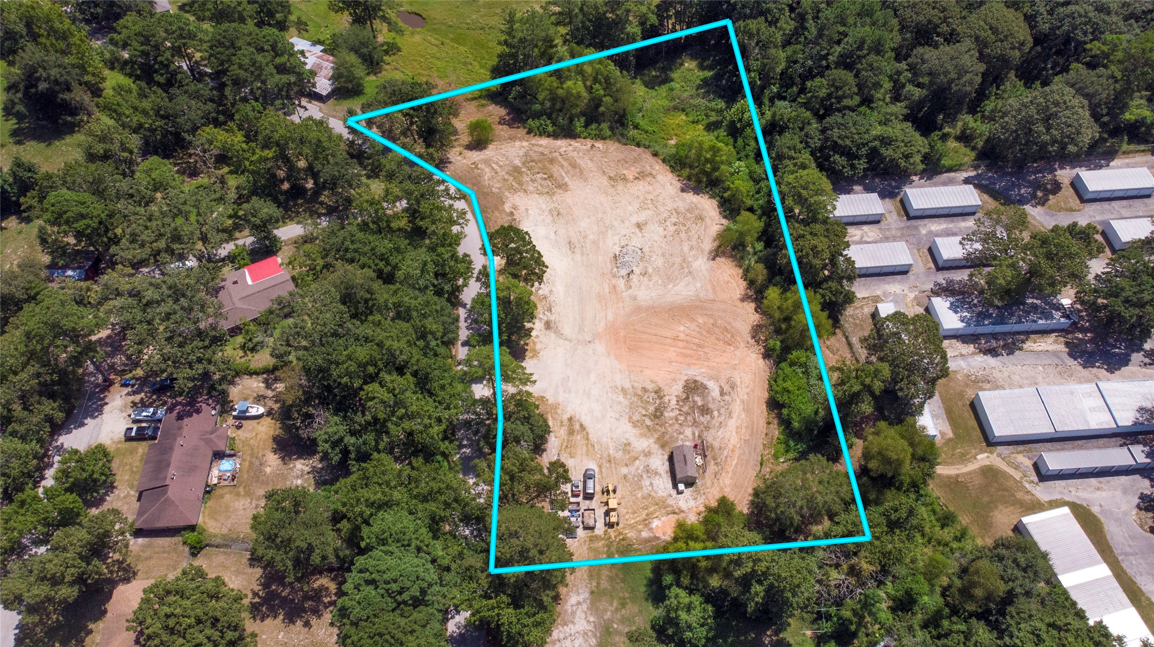110 Allen Road Huntsville, TX 77320 - Photo 16 of 20 an aerial view of a house