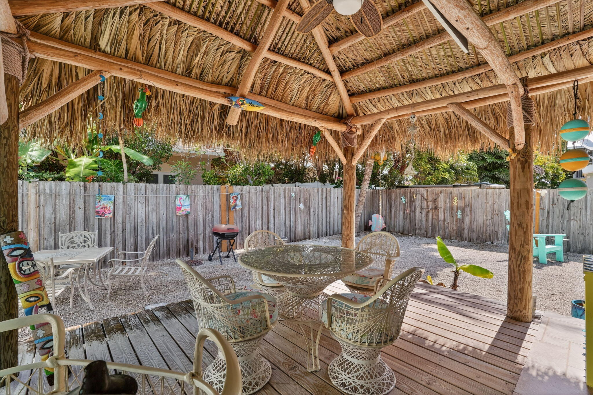32 Andros Road Key Largo, FL 33037 - Photo 33 of 45 Newly Thatched Tiki