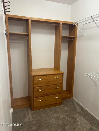 a view of room with cabinet