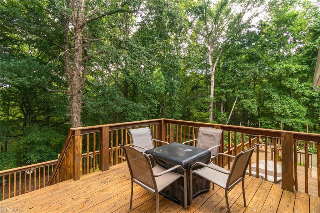 7511 McGee Road Rural Hall, NC 27045 - Photo 24 of 39 Upper level deck