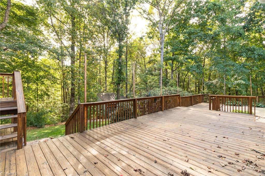 7511 McGee Road Rural Hall, NC 27045 - Photo 26 of 39 LARGE deck for entertaining
