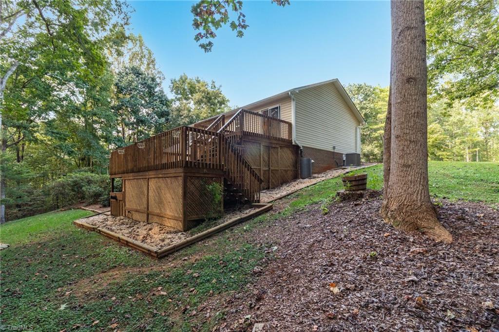 7511 McGee Road Rural Hall, NC 27045 - Photo 29 of 39 Rear Deck view