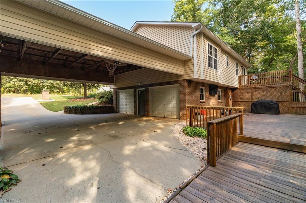 7511 McGee Road Rural Hall, NC 27045 - Photo 30 of 39 2 car garage + LARGE carport!