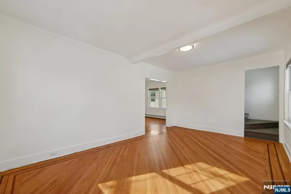 wooden floor in an empty room