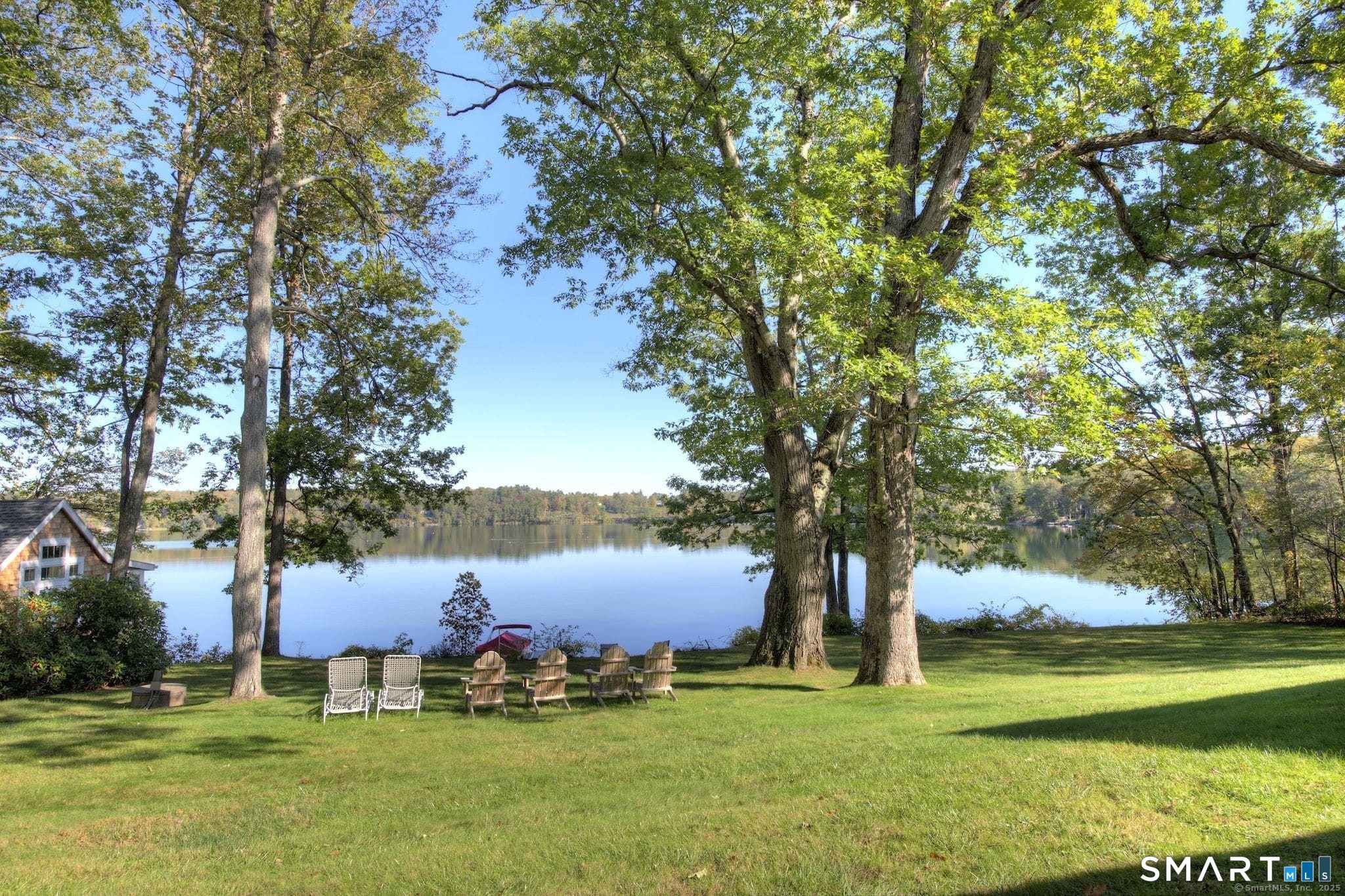 63 Old Cne Road Salisbury, CT 06039 - Photo 39 of 39 a view of a lake with houses in the back