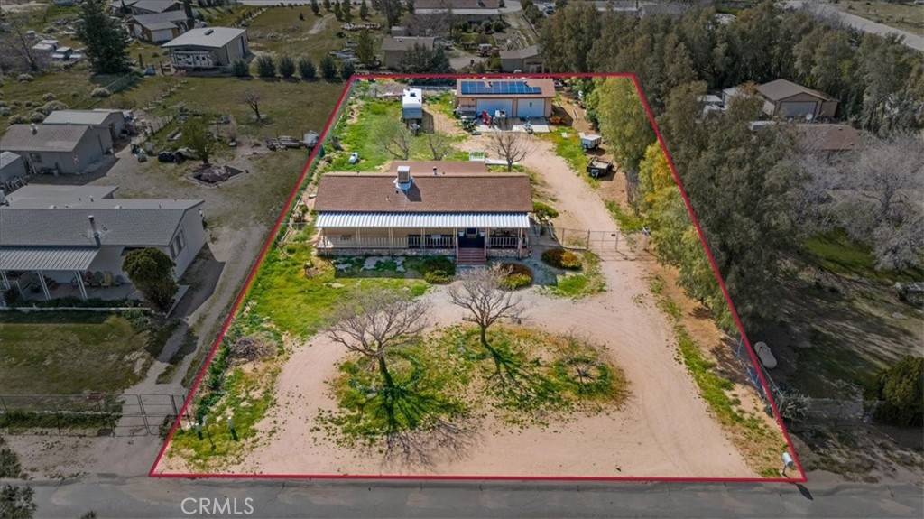 5405 Marjorie Street Weldon, CA 93283 - Photo 35 of 36 an aerial view of a house with a yard basket ball court and outdoor seating