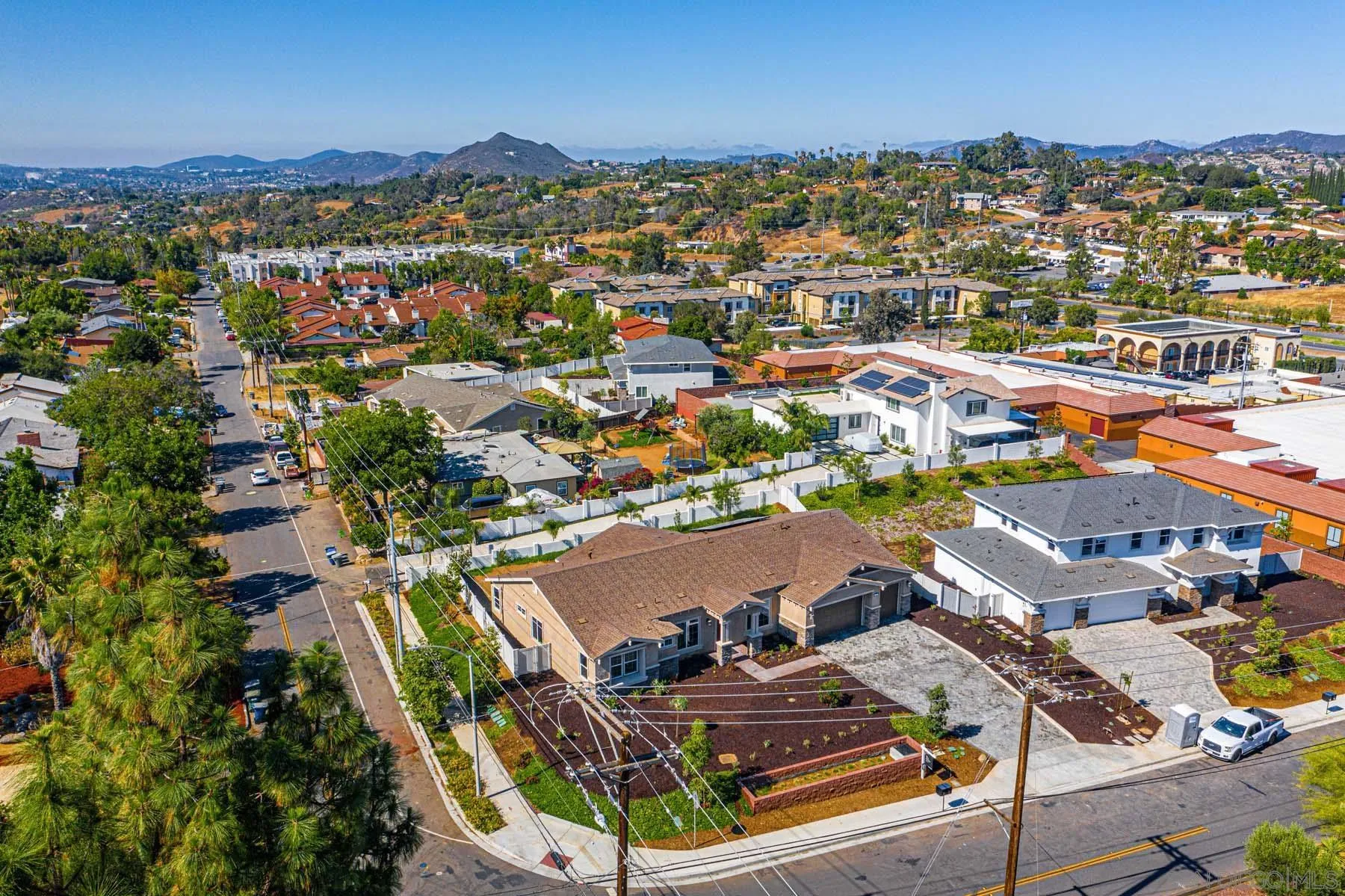 311 Brotherton Road Escondido, CA 92025 - Photo 28 of 33 an aerial view of residential houses with outdoor space
