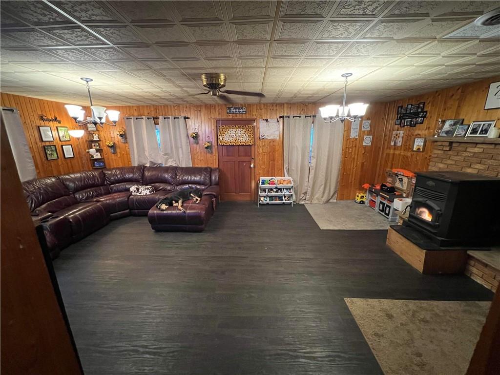 585 Lone Pine Road Washington, PA 15301 - Photo 5 of 22 a living room with furniture and a fireplace