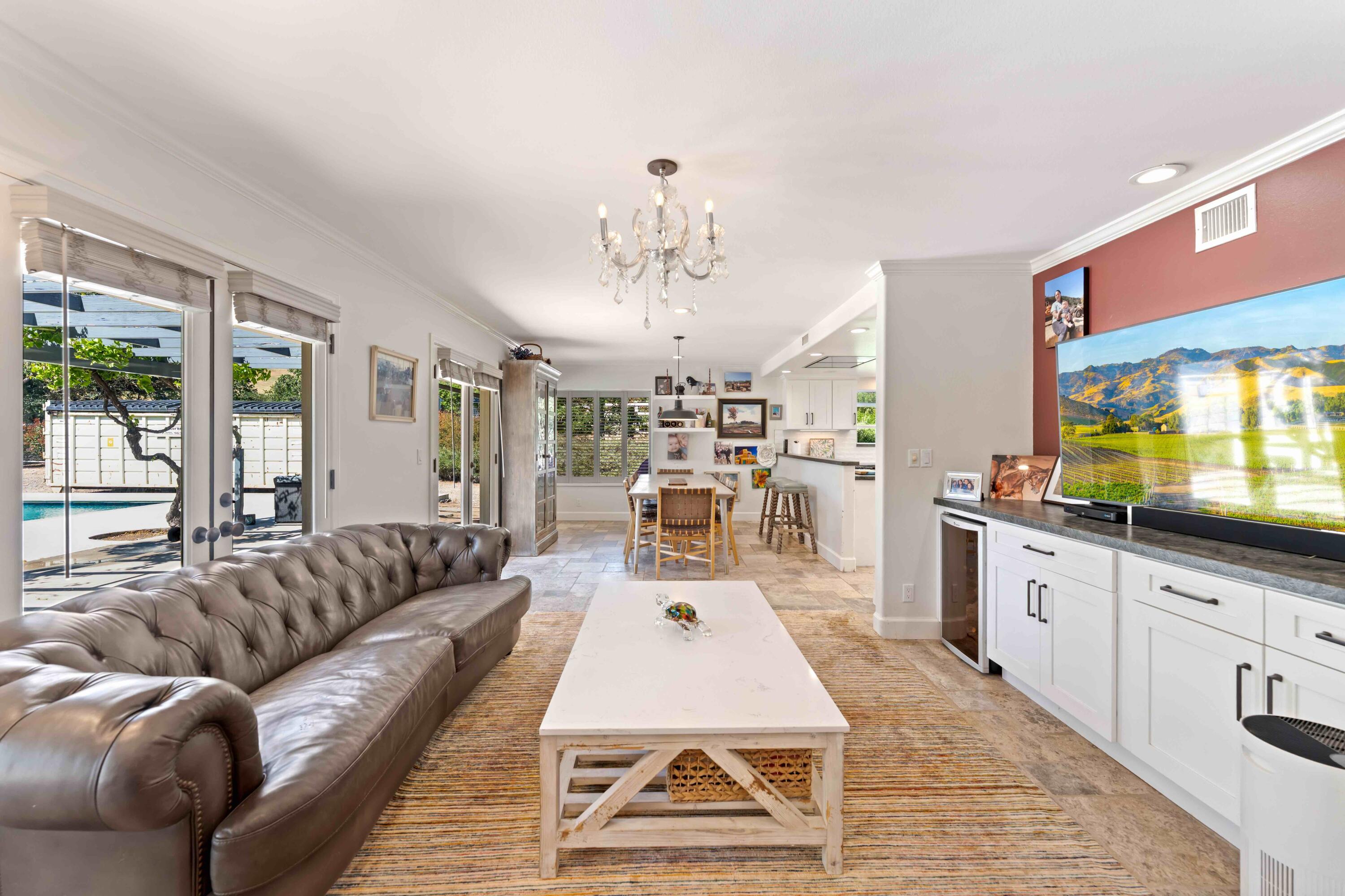 2667 Quail Valley Road Solvang, CA 93463 - Photo 23 of 62 a large white kitchen with a large window