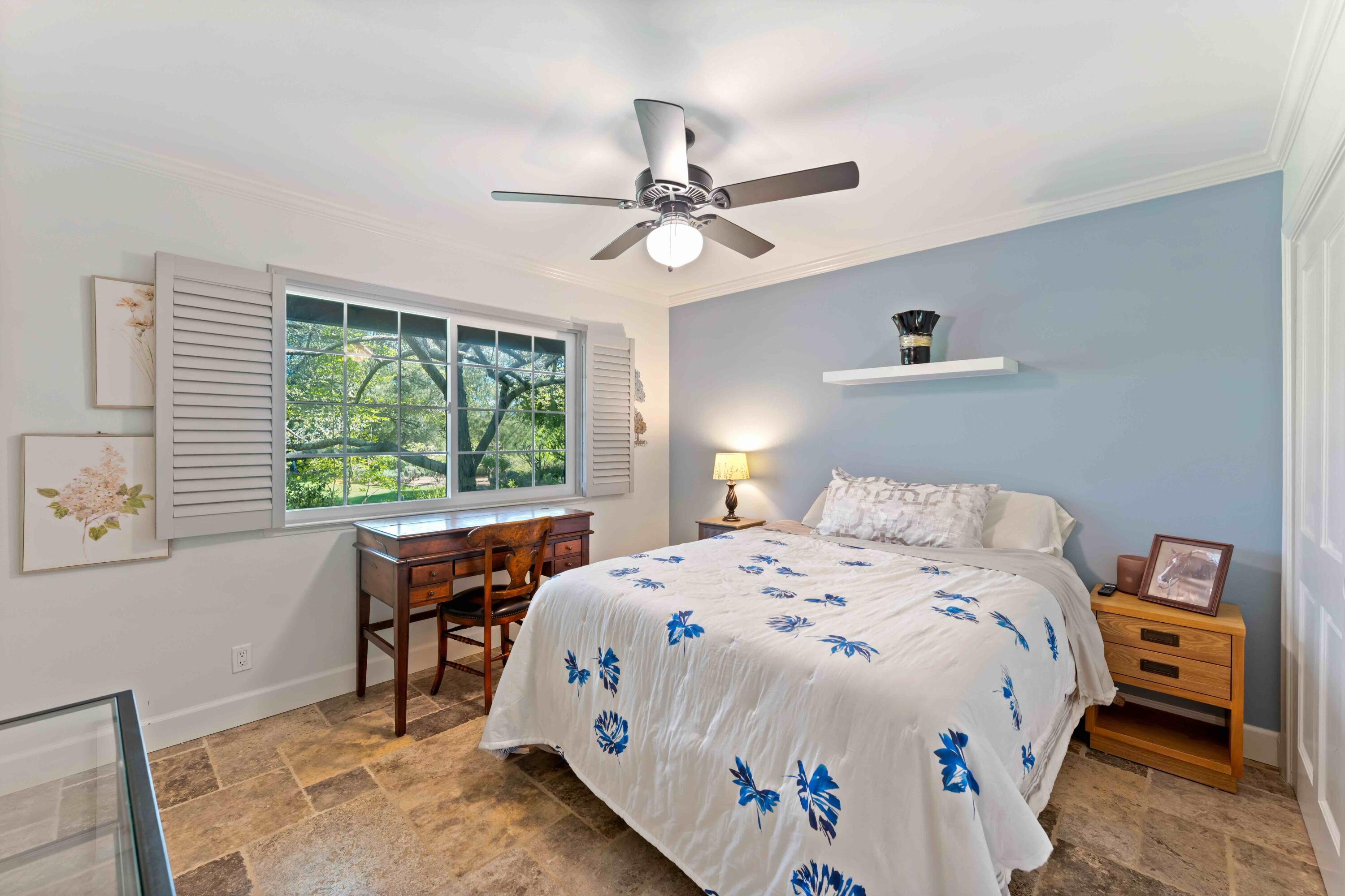 2667 Quail Valley Road Solvang, CA 93463 - Photo 41 of 62 a bedroom with a bed and a table