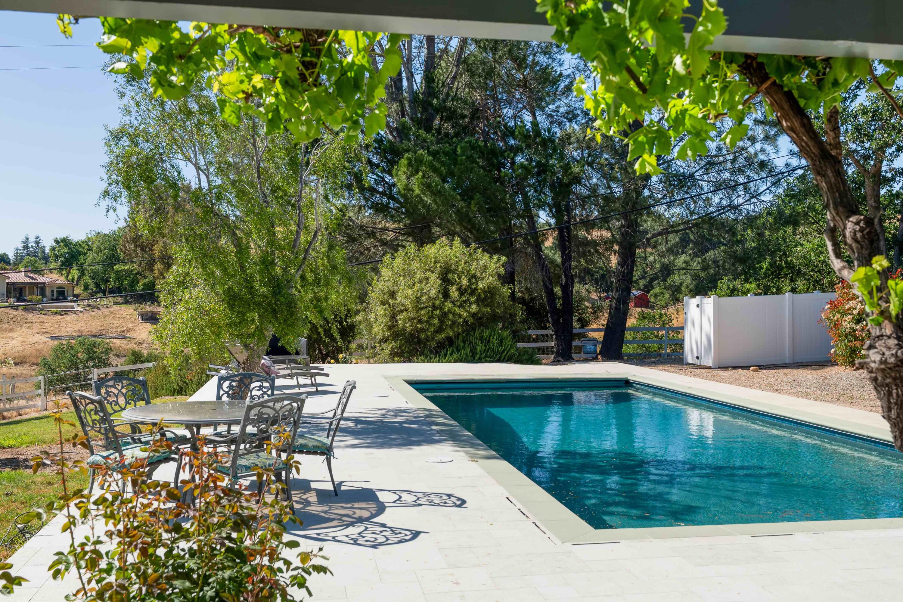 2667 Quail Valley Road Solvang, CA 93463 - Photo 8 of 62 a view of a swimming pool with a patio