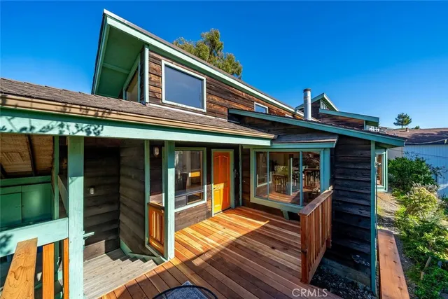 front view of a house with a porch