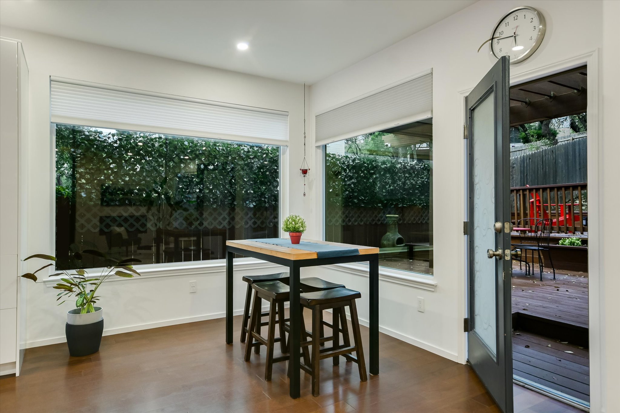 5908 Taylor Draper Cove Austin, TX 78759 - Photo 9 of 40 a view of a dining room with furniture window and outside view