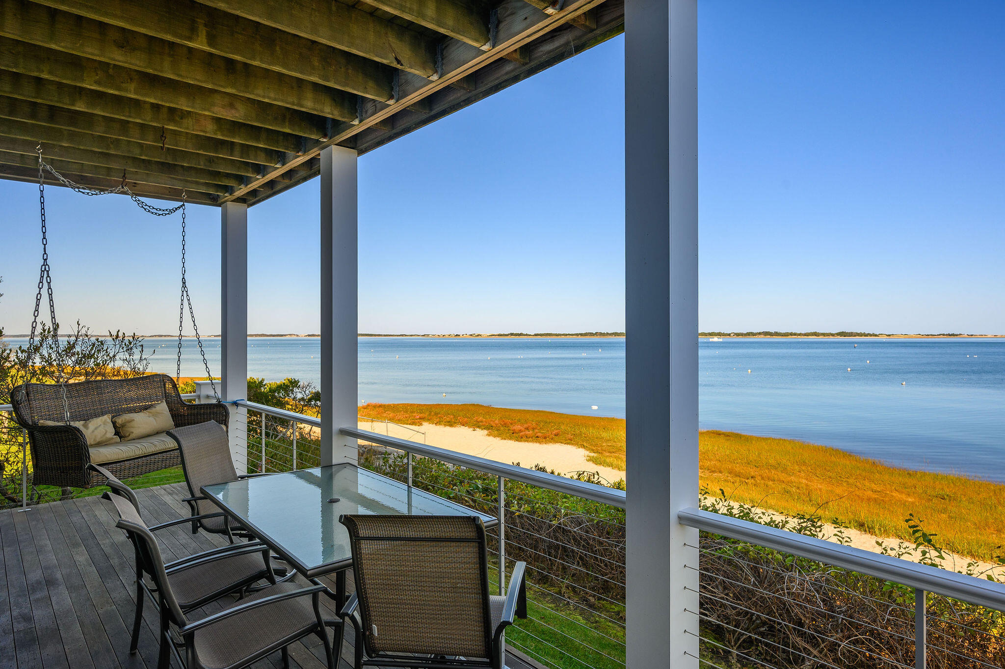 105 Harbor View Road Barnstable, MA 02630 - Photo 4 of 23 a view of swimming pool with outdoor seating