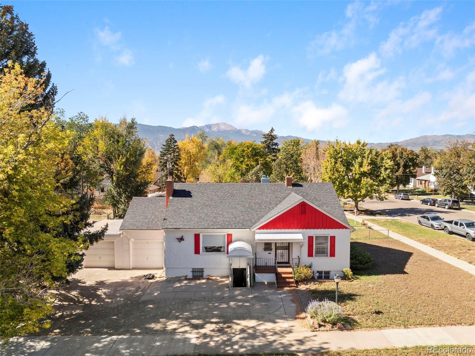 632 North Foote Avenue Colorado Springs, CO 80909 - Photo 27 of 30 a front view of houses with yard