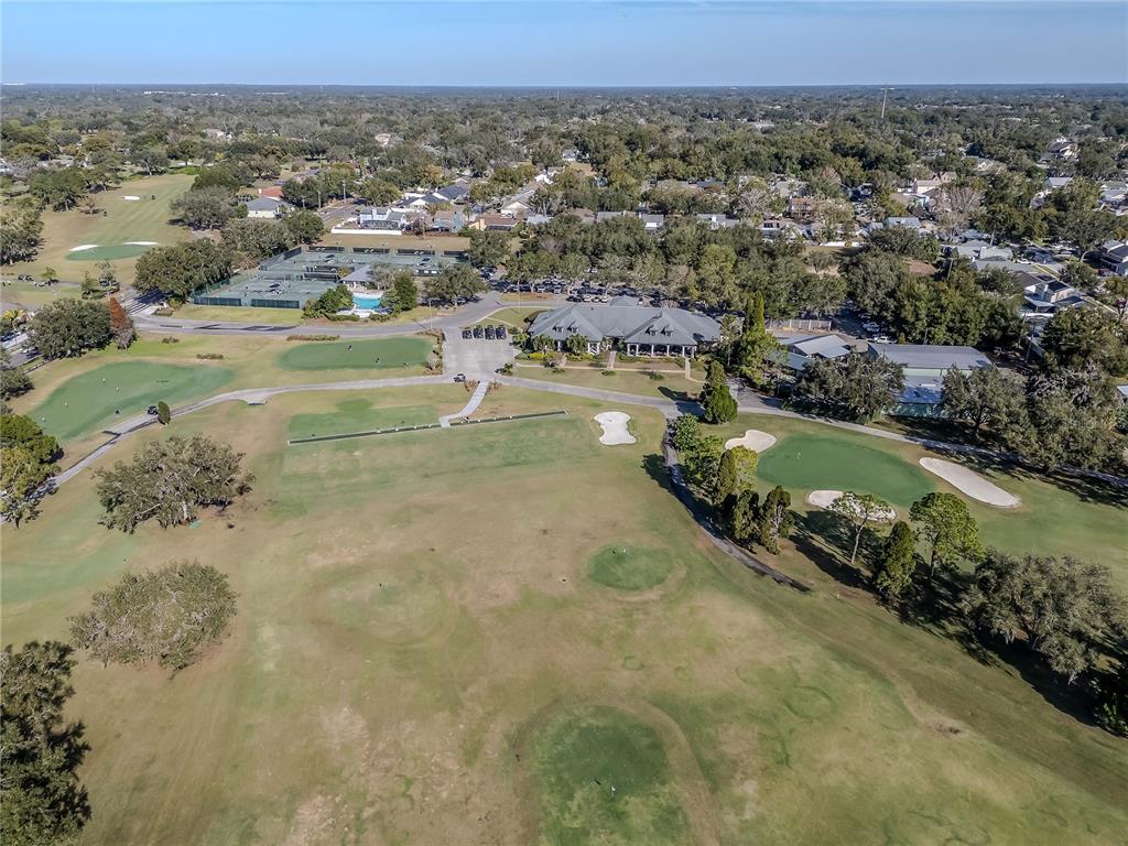 2604 Goldcrest Place Valrico, FL 33596 - Photo 68 of 72 an aerial view of a houses with a lake view
