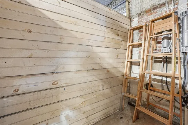 a close up of a mirror