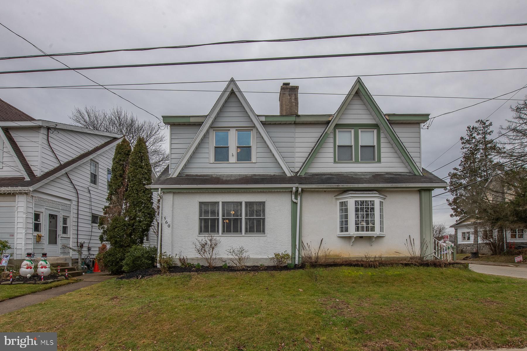 560 Wales Road Havertown, PA 19083 - Photo 3 of 69 a front view of a house with a yard