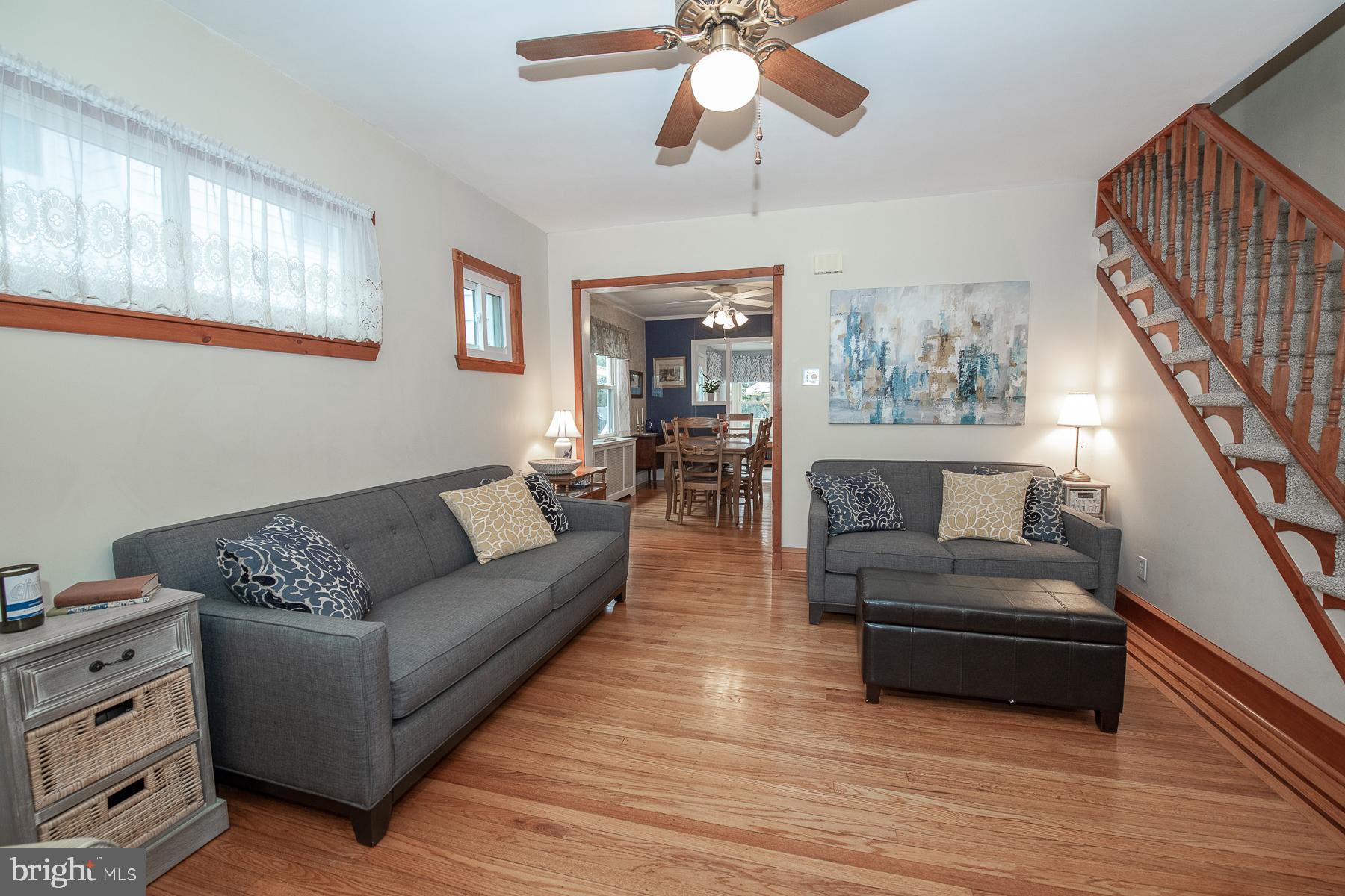 560 Wales Road Havertown, PA 19083 - Photo 9 of 69 a living room with furniture and a wooden floor