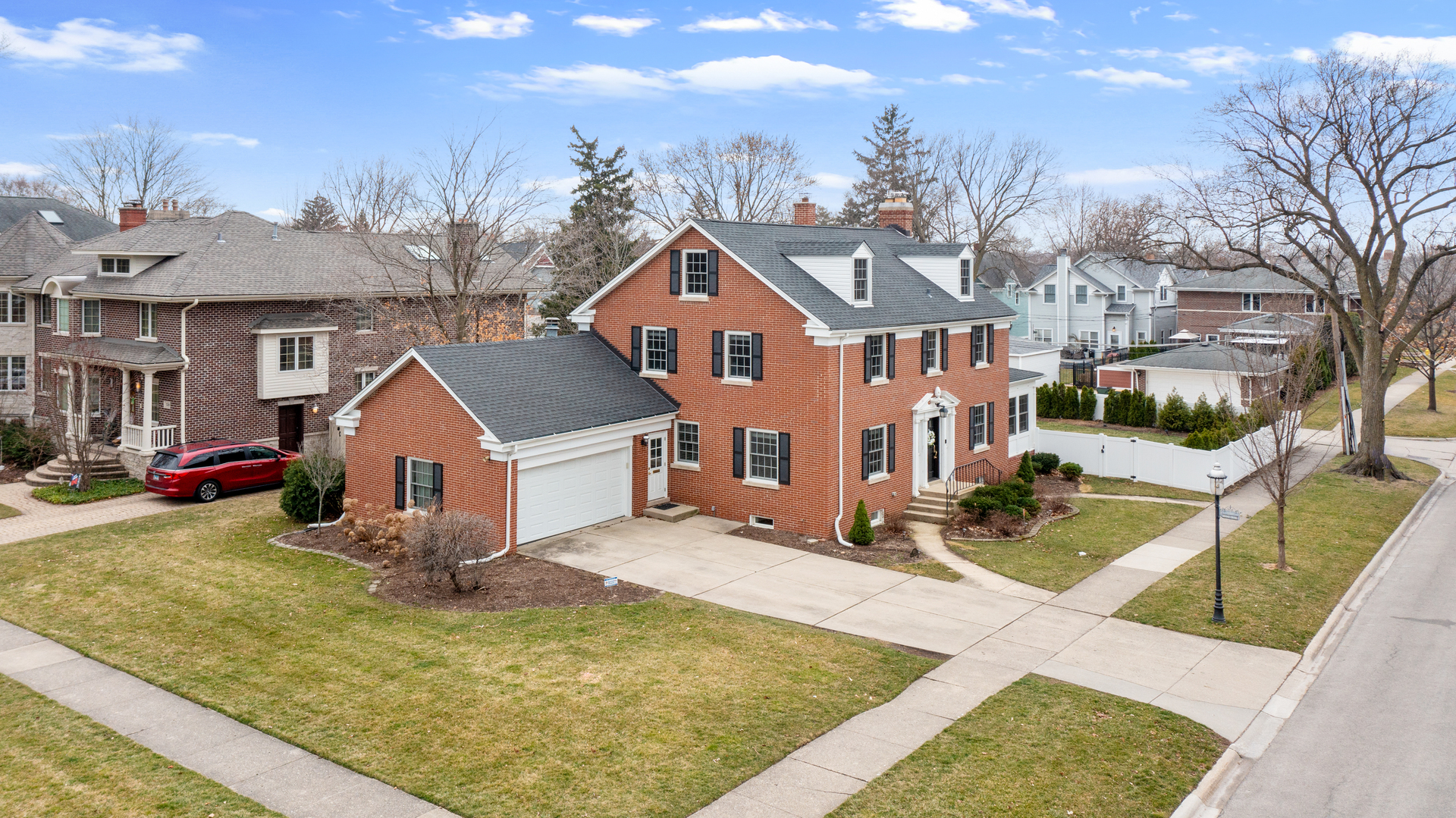 530 Grand Boulevard Park Ridge, IL 60068 - Photo 4 of 55 a front view of a house with garden