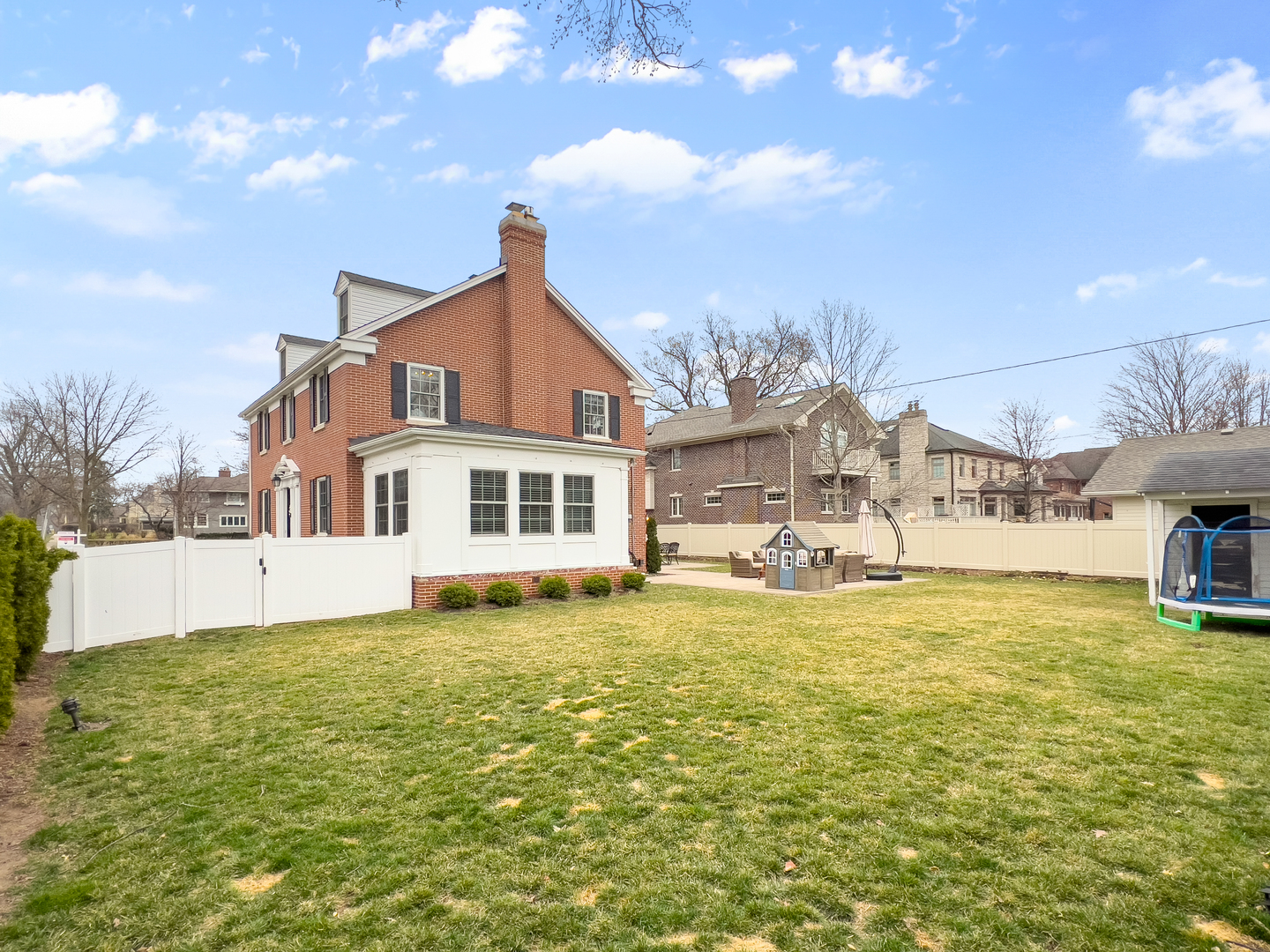 530 Grand Boulevard Park Ridge, IL 60068 - Photo 44 of 55 a view of a house with a big yard and large trees