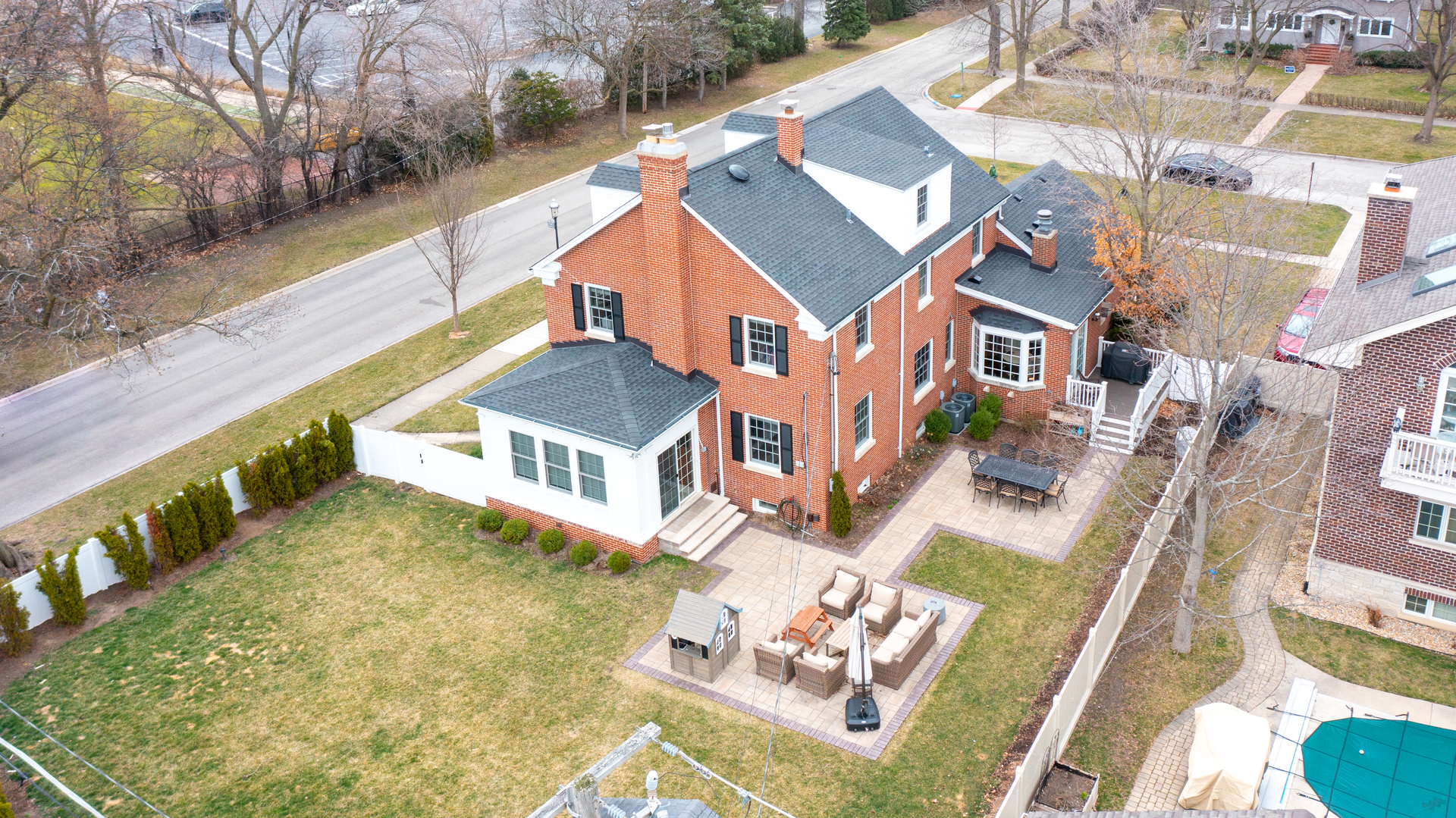 530 Grand Boulevard Park Ridge, IL 60068 - Photo 49 of 55 a view of a house with a swimming pool