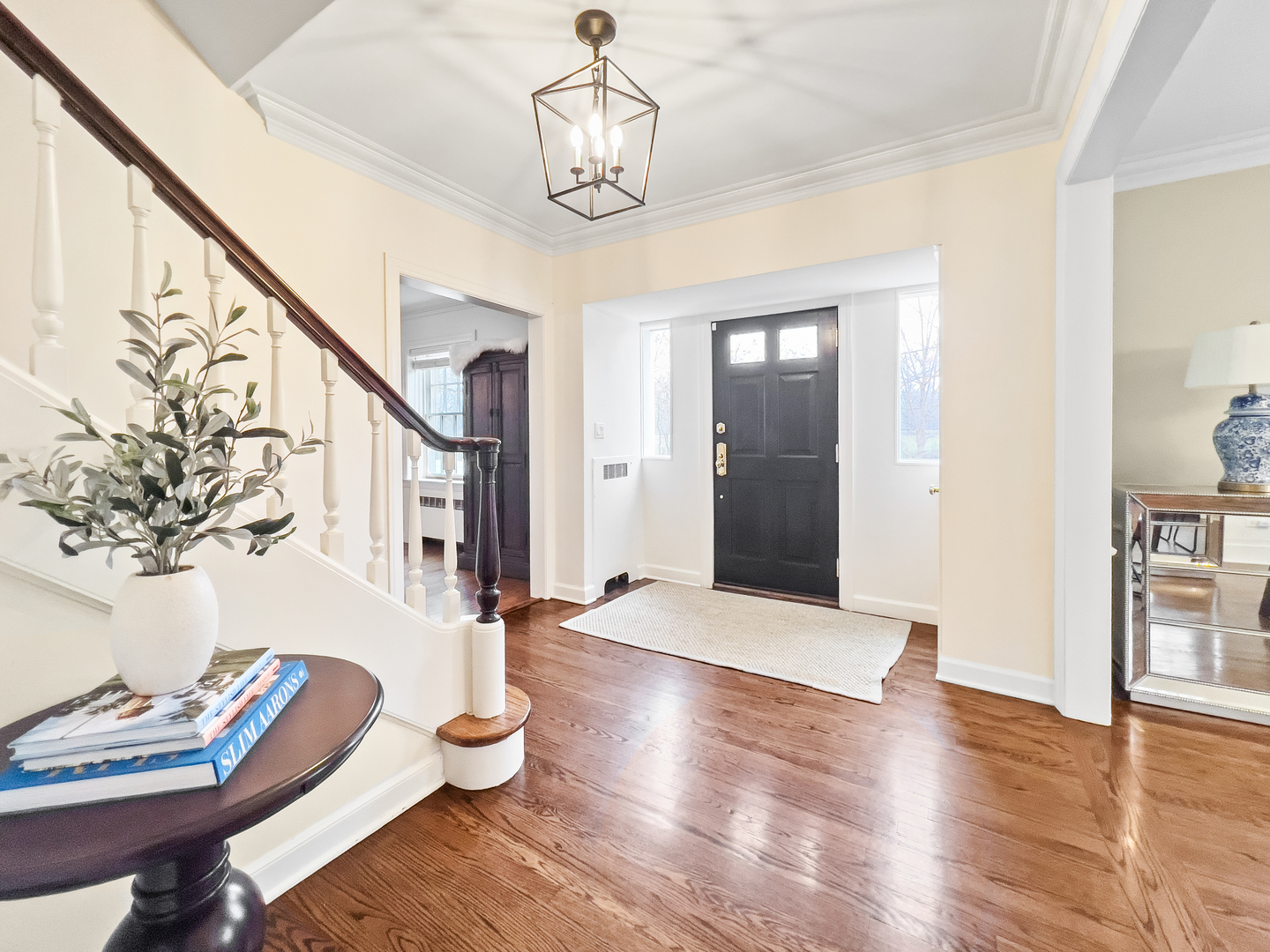 530 Grand Boulevard Park Ridge, IL 60068 - Photo 7 of 55 a view of an entryway with wooden floor and front door