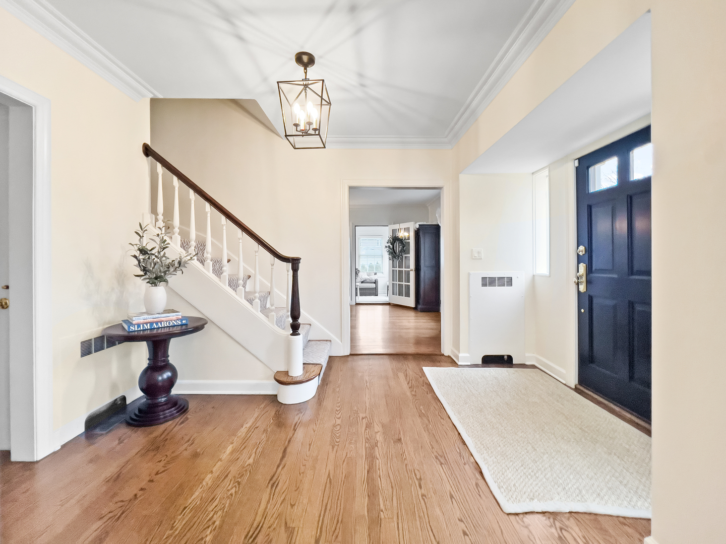 530 Grand Boulevard Park Ridge, IL 60068 - Photo 8 of 55 a view of entryway and hall with wooden floor